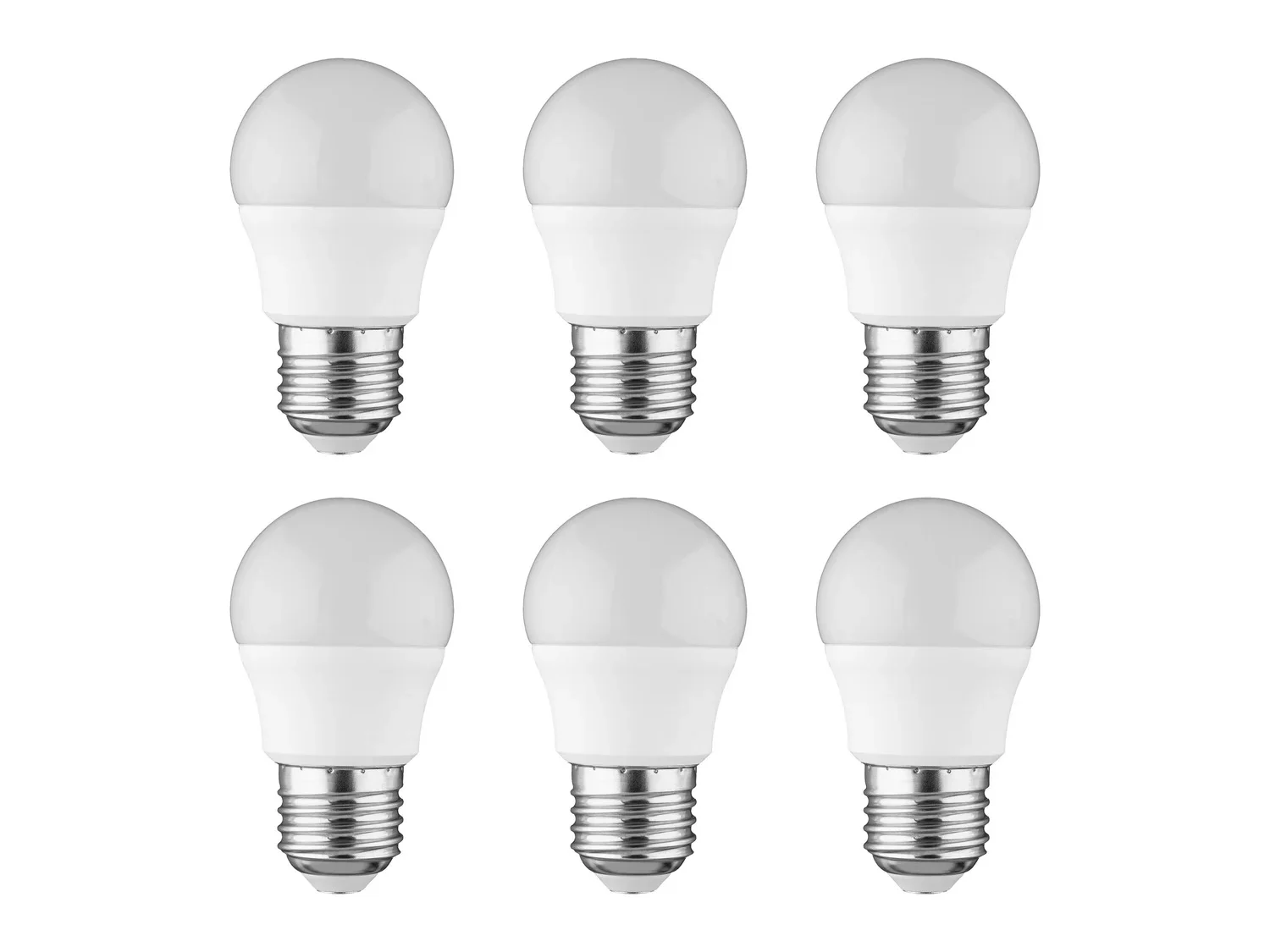 LIVARNO home Lot de 6 ampoules LED, 3 W