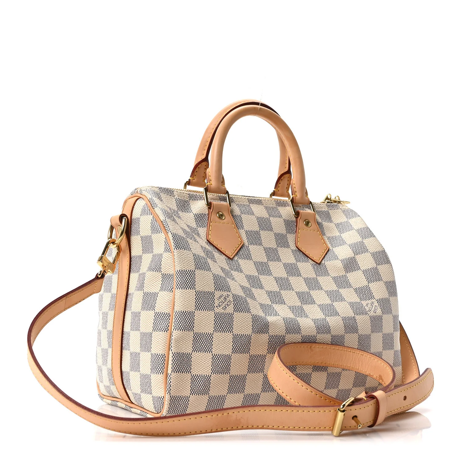 Damier Azur Speedy Bandouliere 25