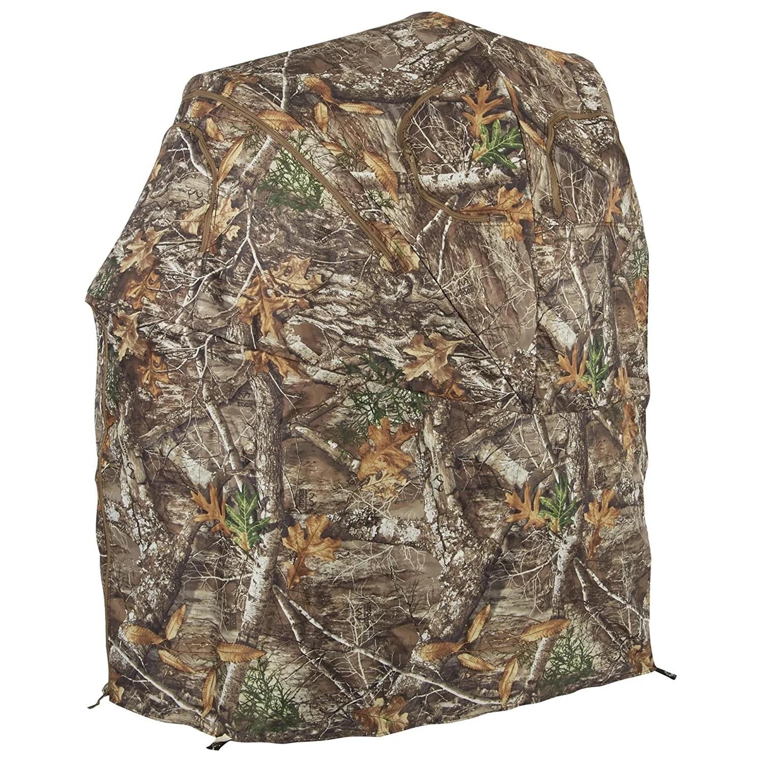 AMEBL2004 1 Person Deluxe Folding Hunting Camouflage Tent Chair Blind - Image 2