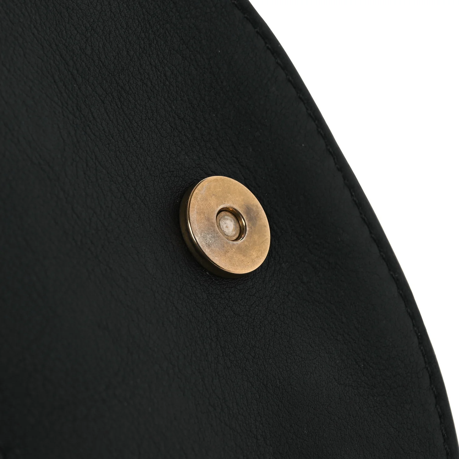Calfskin Small Nile Bracelet Minaudiere Bag Black
