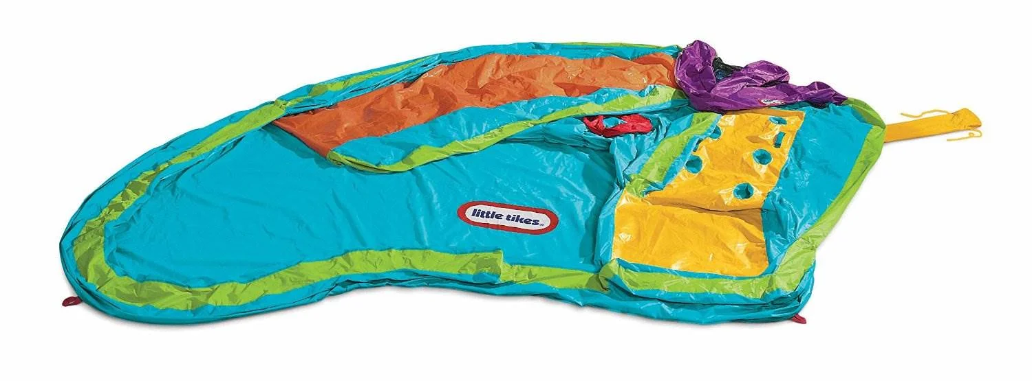 Slam 'n Curve Slide Infaltable Outdoors Kiddie Pool | 632914C - Image 4
