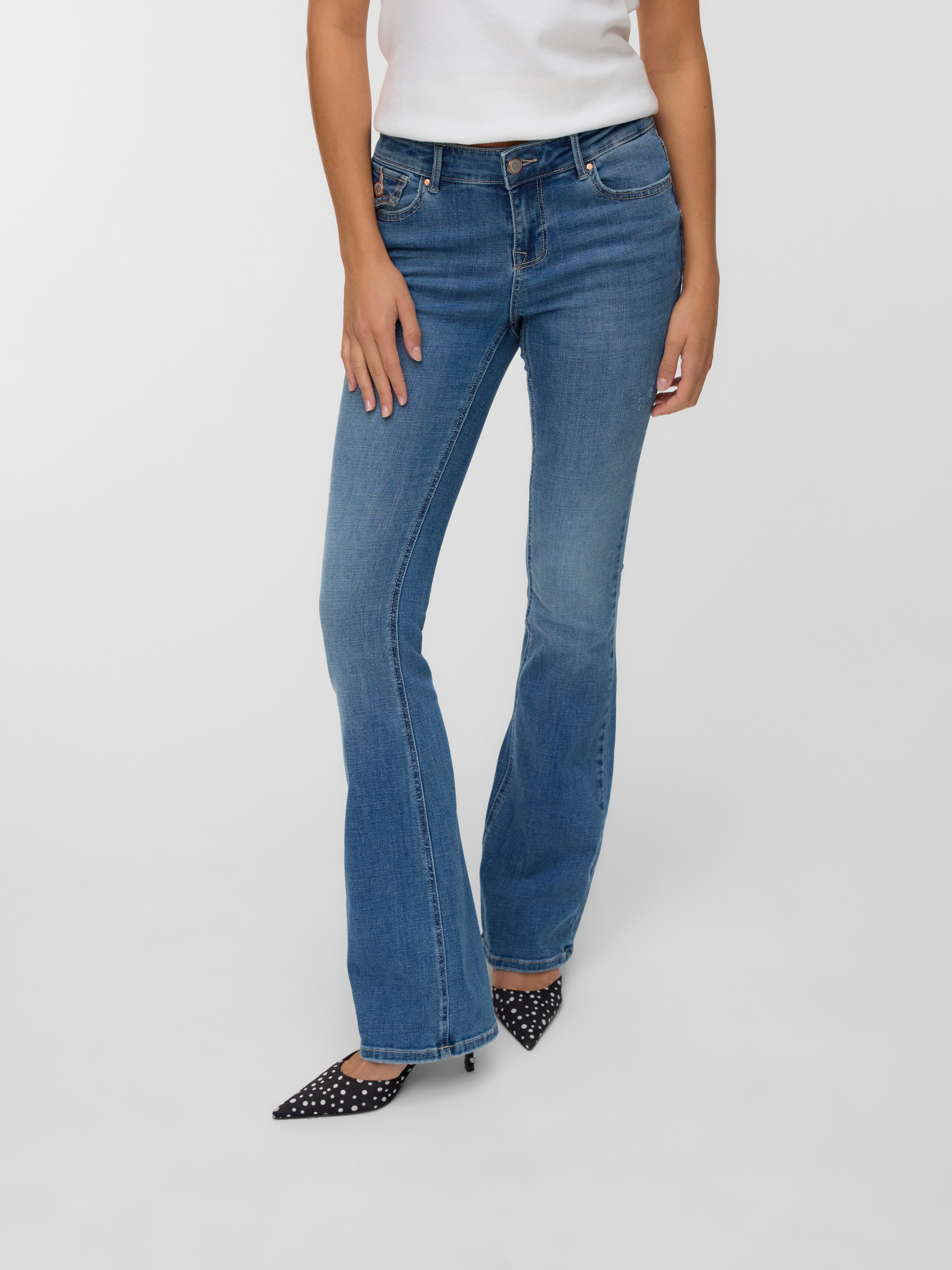 VERO MODA® VMCAMILLE Low rise Flared Fit Jeans