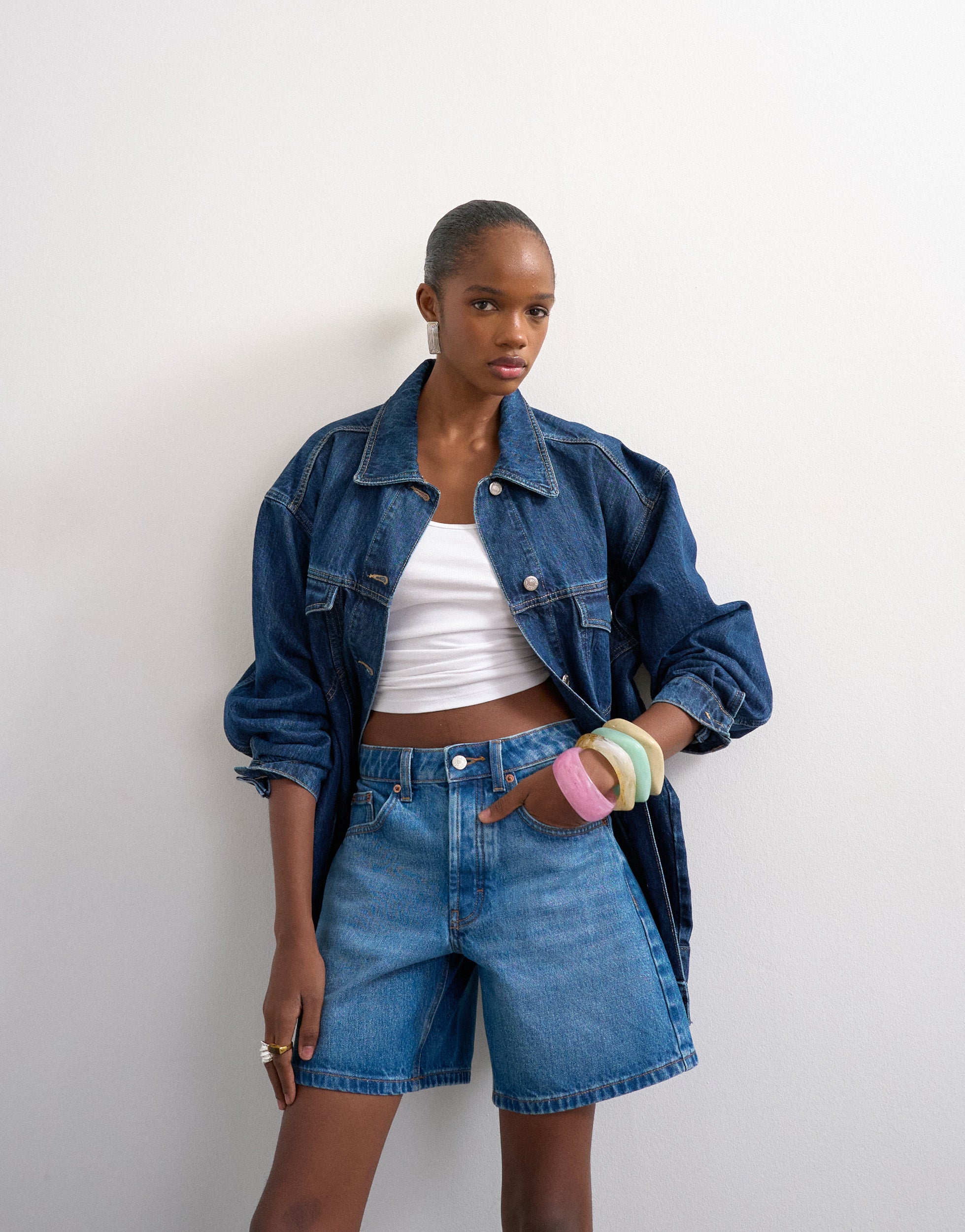 VERO MODA® TSVIGGA Denim shorts