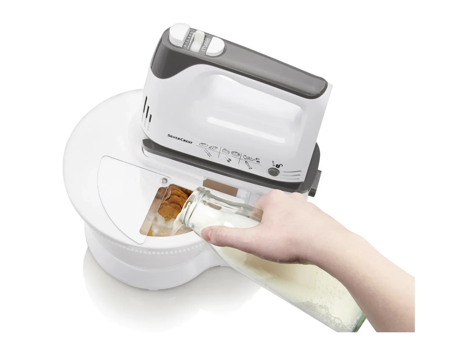 SILVERCREST KITCHEN TOOLS Batteur avec accessoires SHMS 300 D2, 300 W