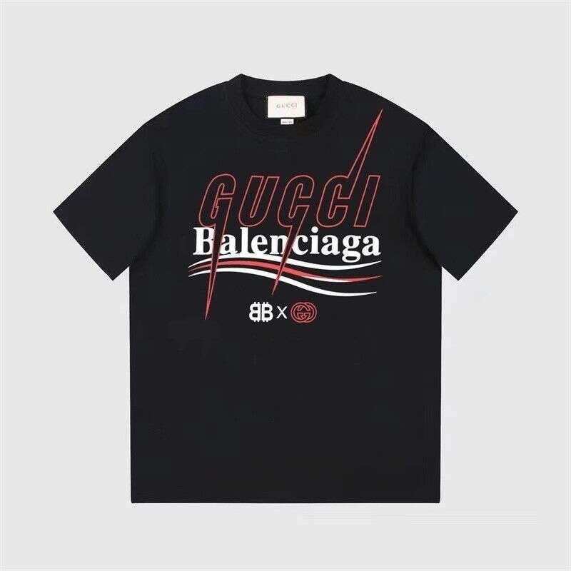 【GUCCI x BALENCIAGA公式旗艦店】男女兼用 Tシャツ ご好評に付き再入荷！半袖Tシャツ