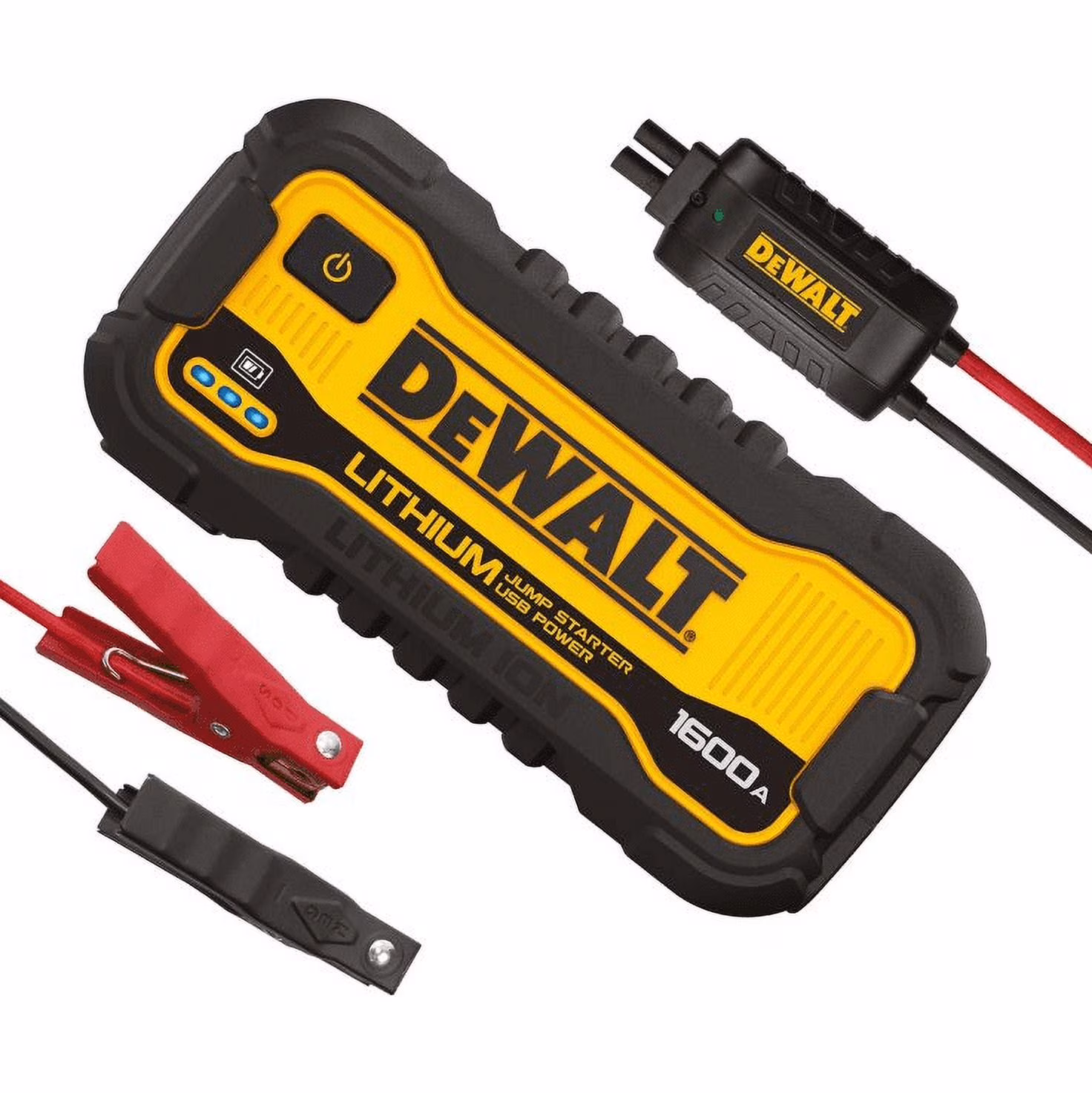1600 Peak Amp Lithium Jump Starter with USB Power Bank DXAELJ16(1)