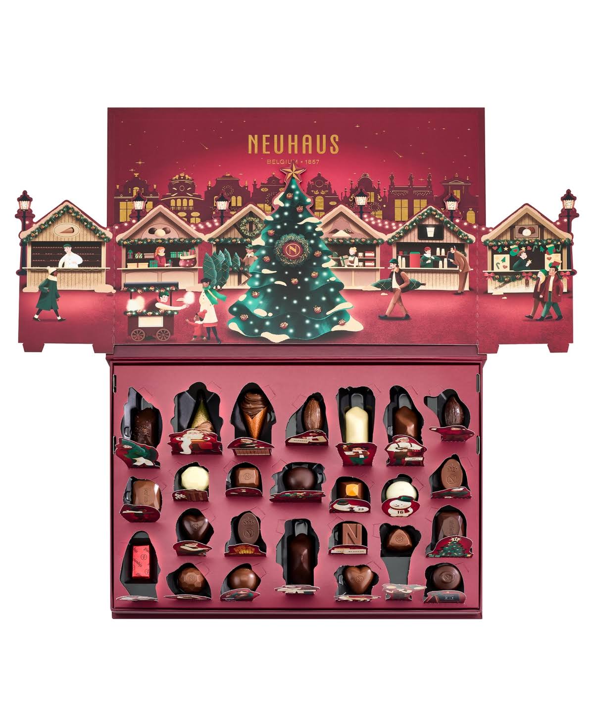 Neuhaus 25-Piece Pop-Up Advent Calendar