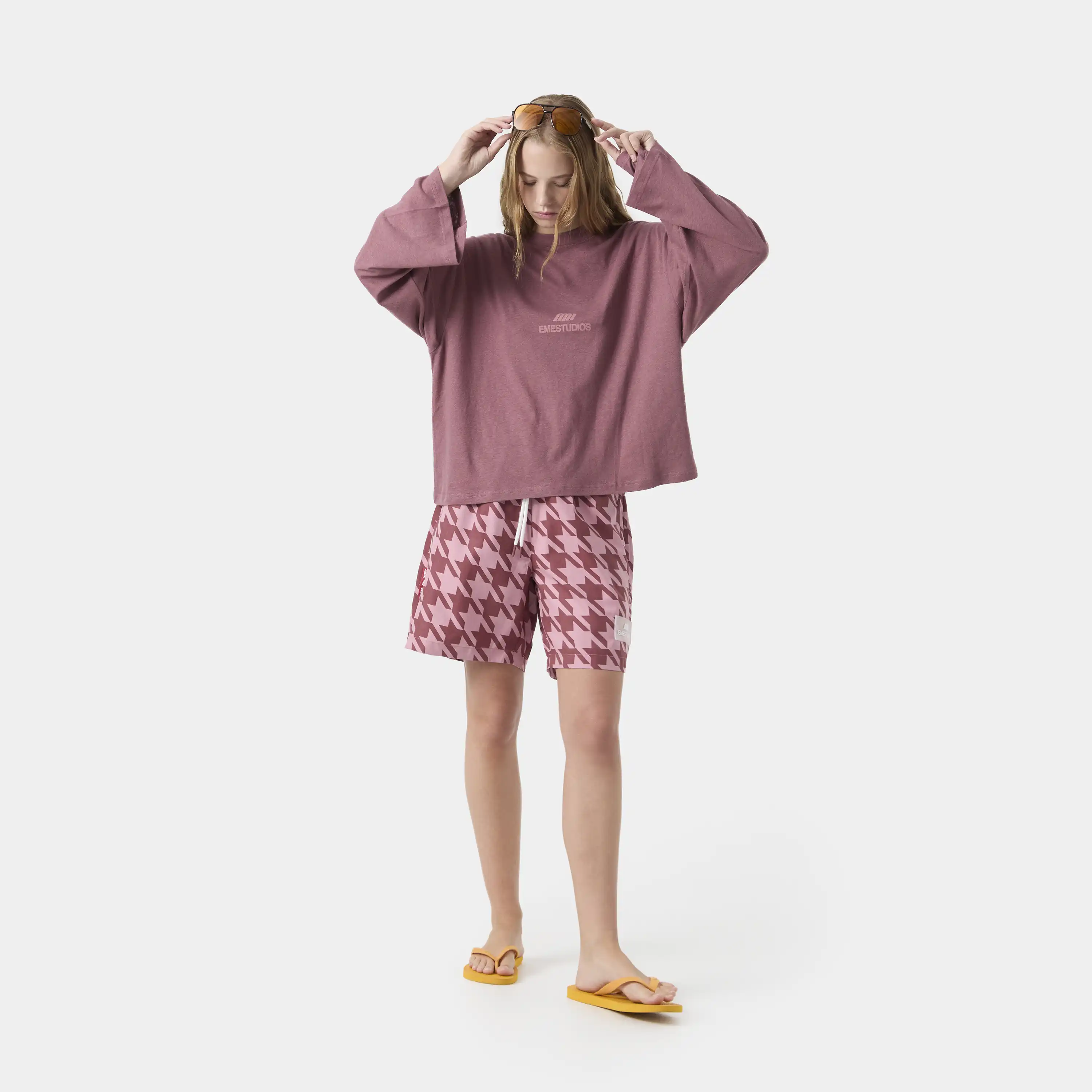 Cotten Burgundy Long Sleeve