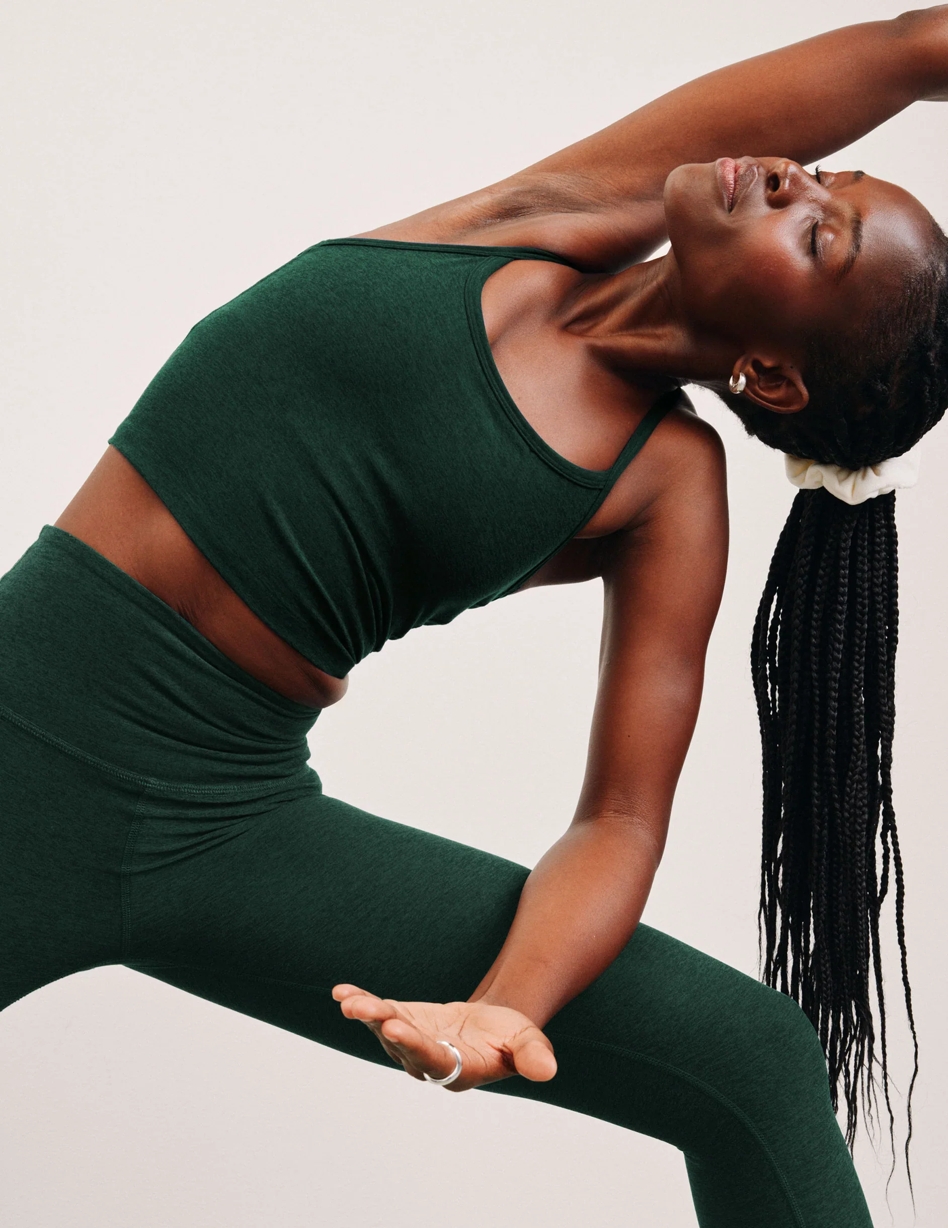 Spacedye™ Slim Racerback Cropped Tank