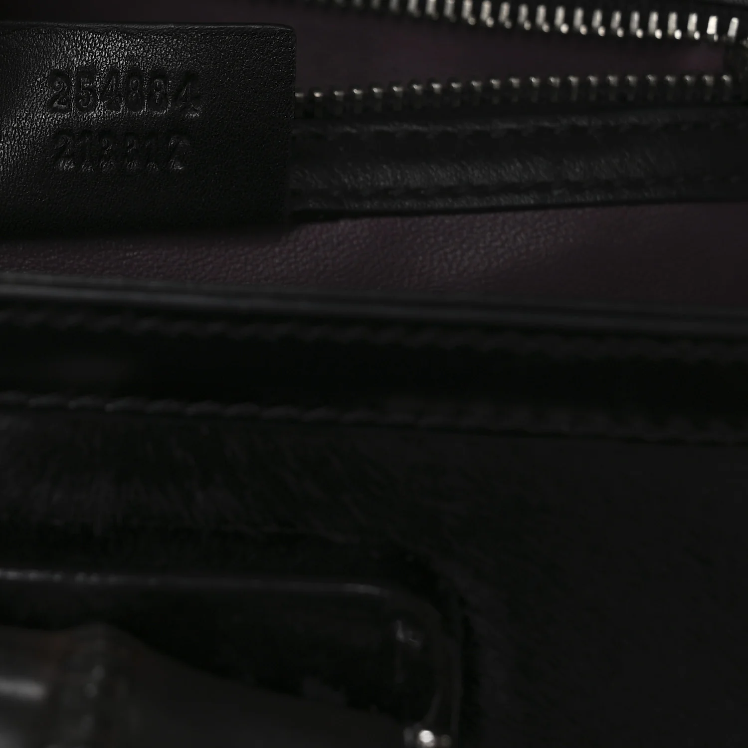 Pony Hair New Bamboo Medium Top Handle Bag Black