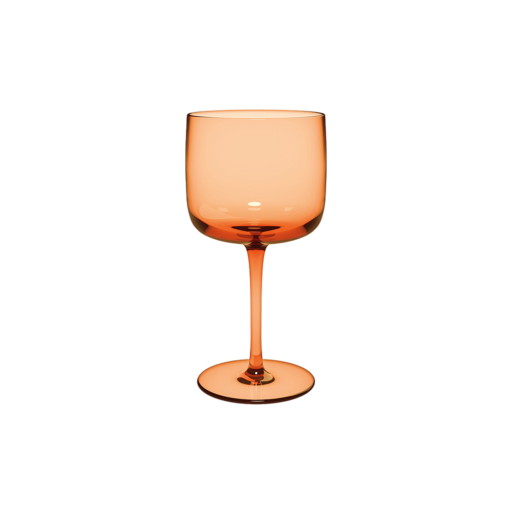 Like Glass Wine glass - Orange, 6.8 oz, crystal glass