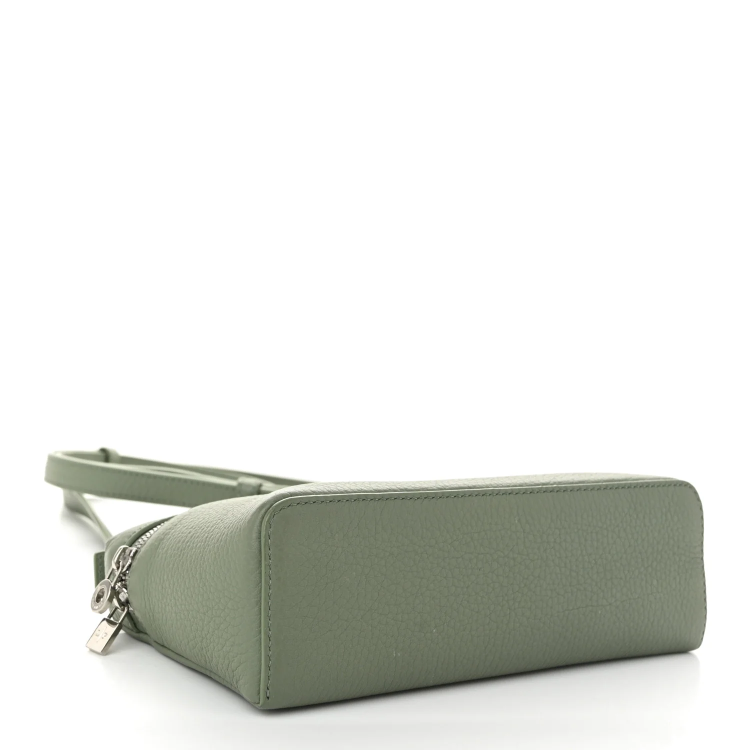 Grained Calfskin L19 Extra Pocket Pouch Sage Brush Leaves