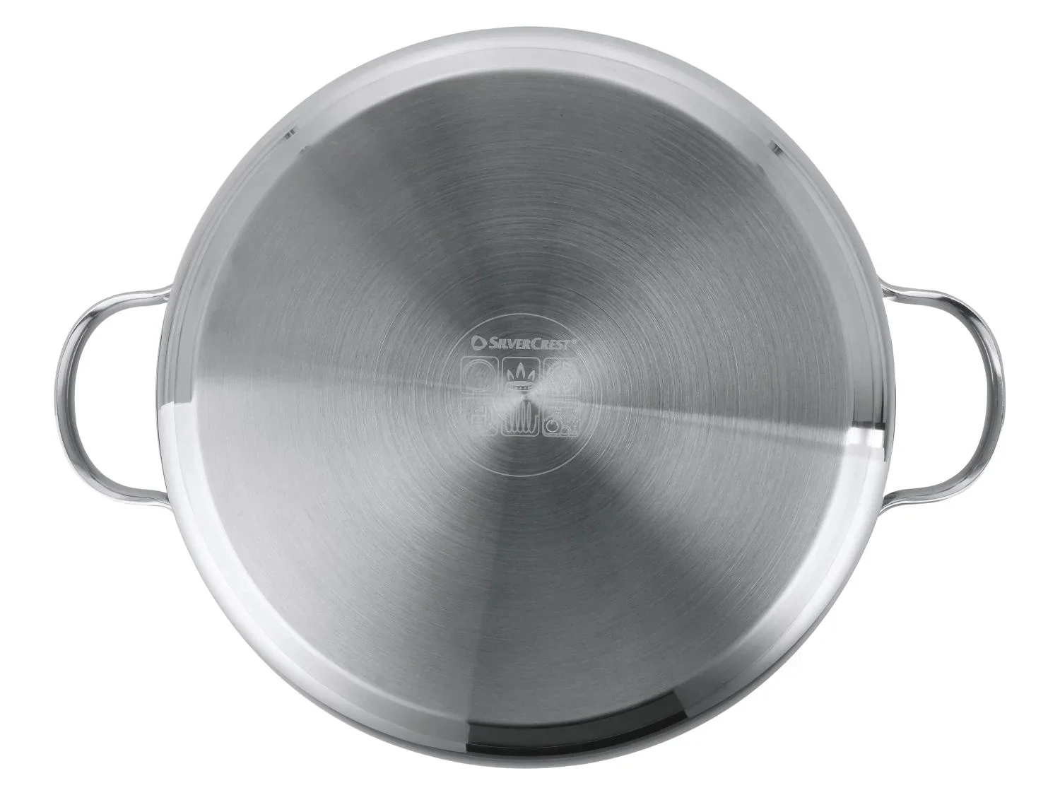 SILVERCREST Casserole en acier inoxydable,  28 cm