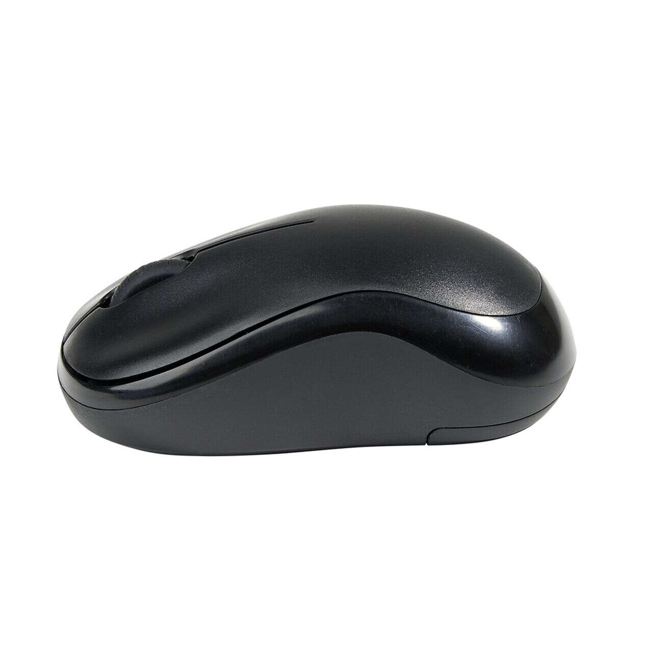 Souris PC sans fil noire 10x6xH4cm