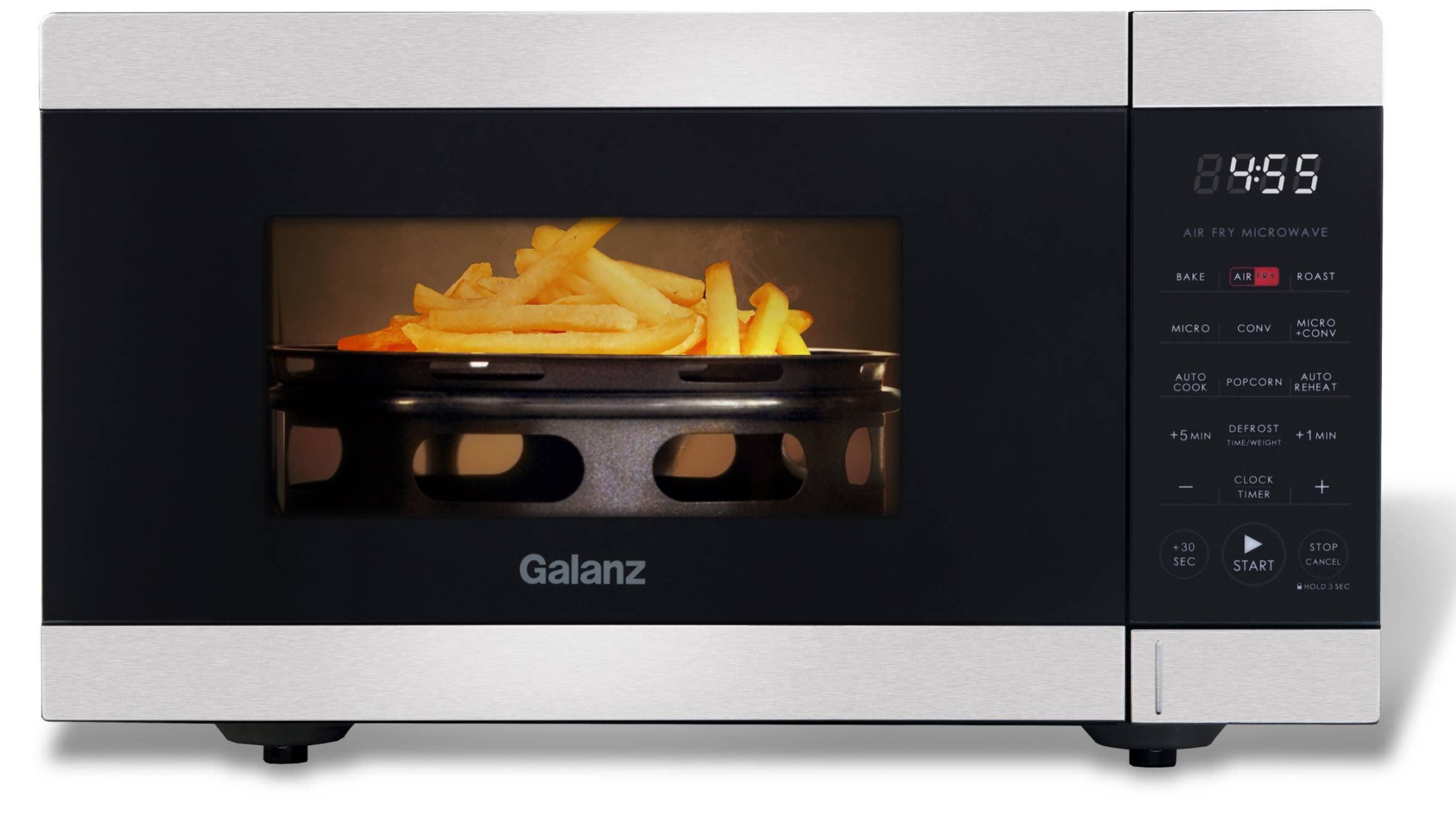 Galanz 0.9 Cu ft Air Fry Microwave, 900 Watts