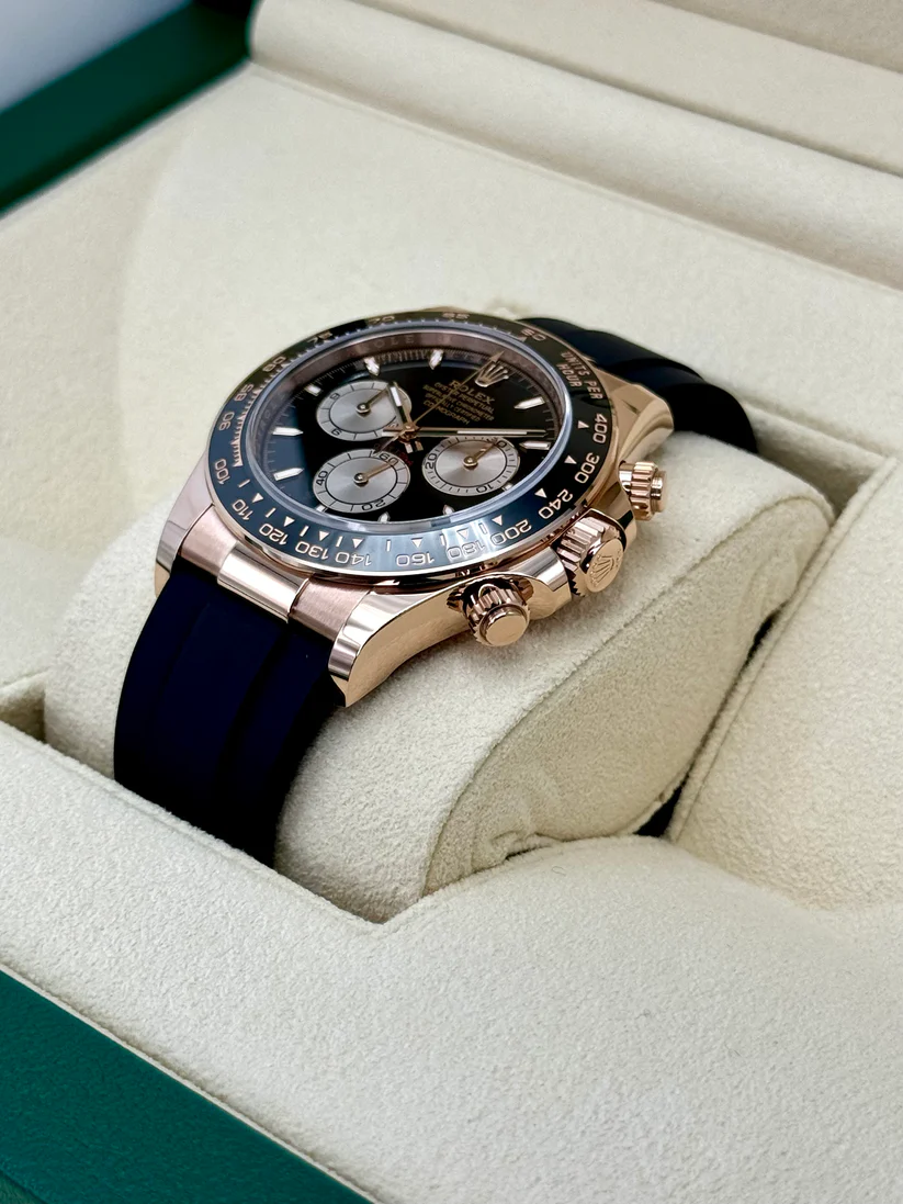[Super Clone]Rolex Cosmograph Daytona Black Ceramic Bezel Men's Watch m126515ln-0002