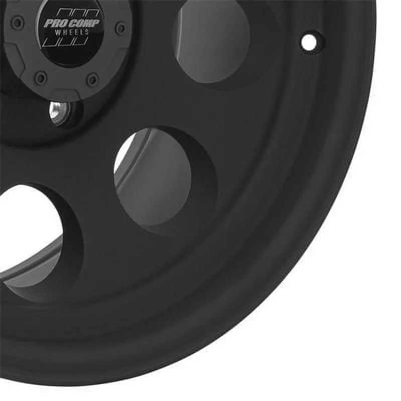 17x9 7069 Vintage Flat Black Wheel 6x5.5 (-6mm) - Image 4
