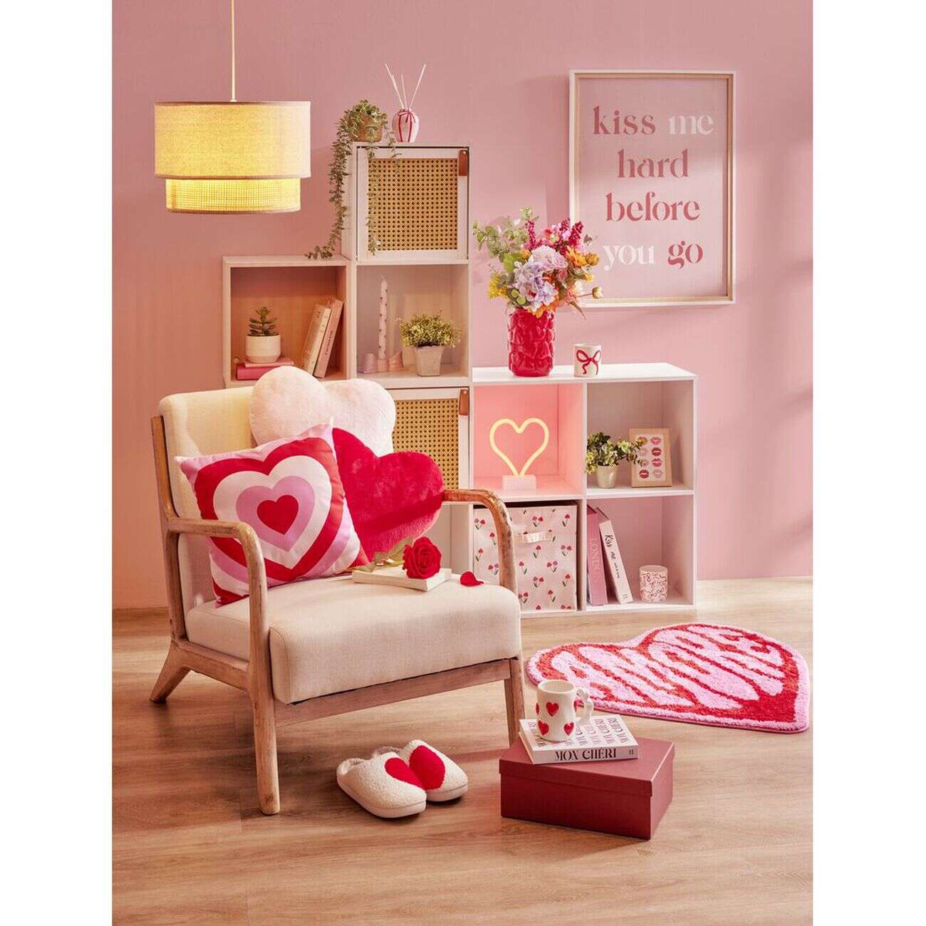 Affiche x3 thème amour 10x15cm (2 modèles)