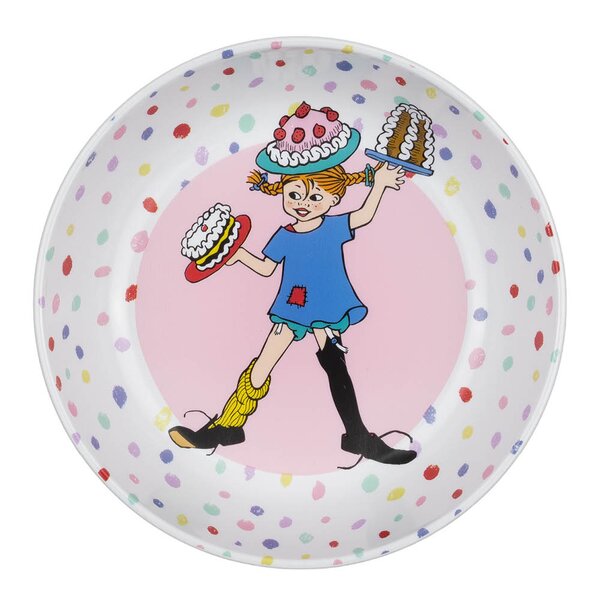 Pippi skål 14,5 cm bursdag