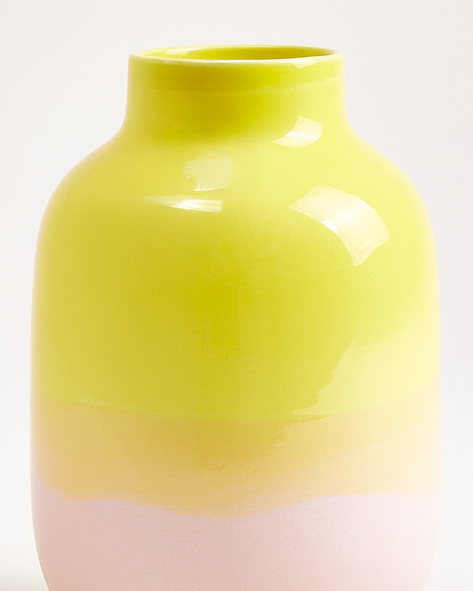 NUNO - VASE M YELLOW ROSÉ