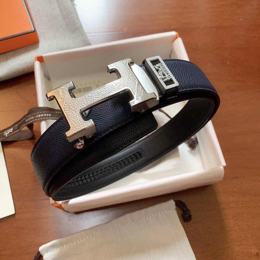 HERMES 両面第一層輸入革