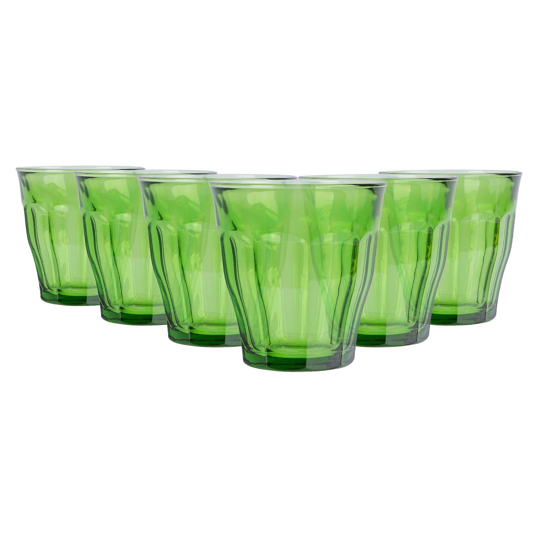 Picardie Tumbler Set of 6 Color: Green Capacity: 8.38 oz.