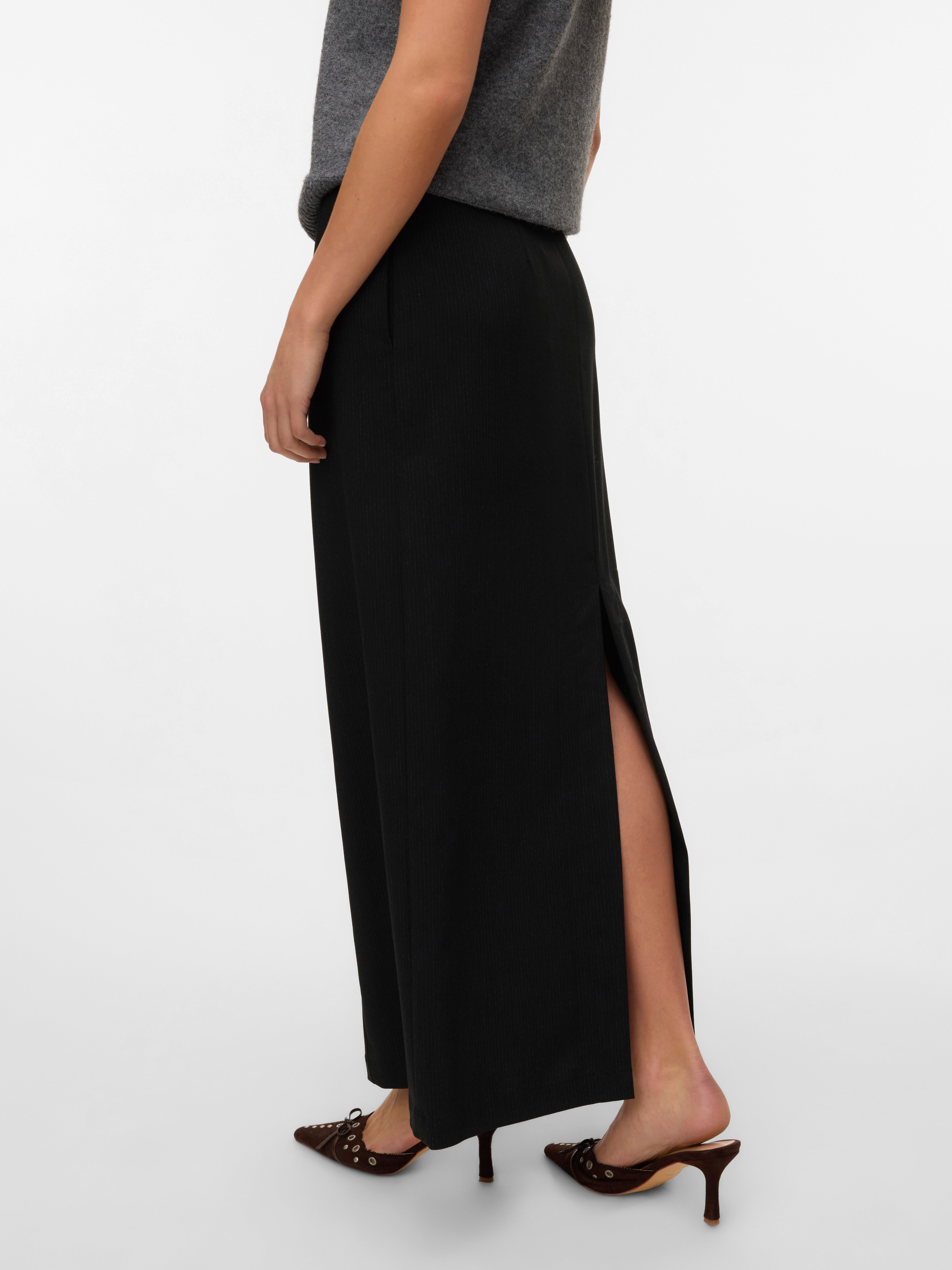VERO MODA® VMTAMI Mid waist Long Pinstripe skirt