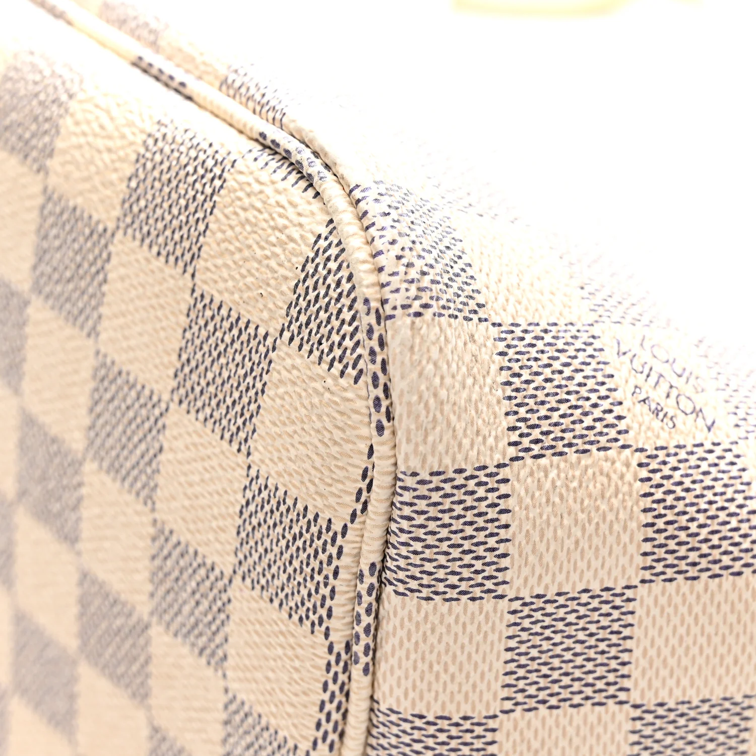 Damier Azur Neo Neverfull MM Rose Ballerine