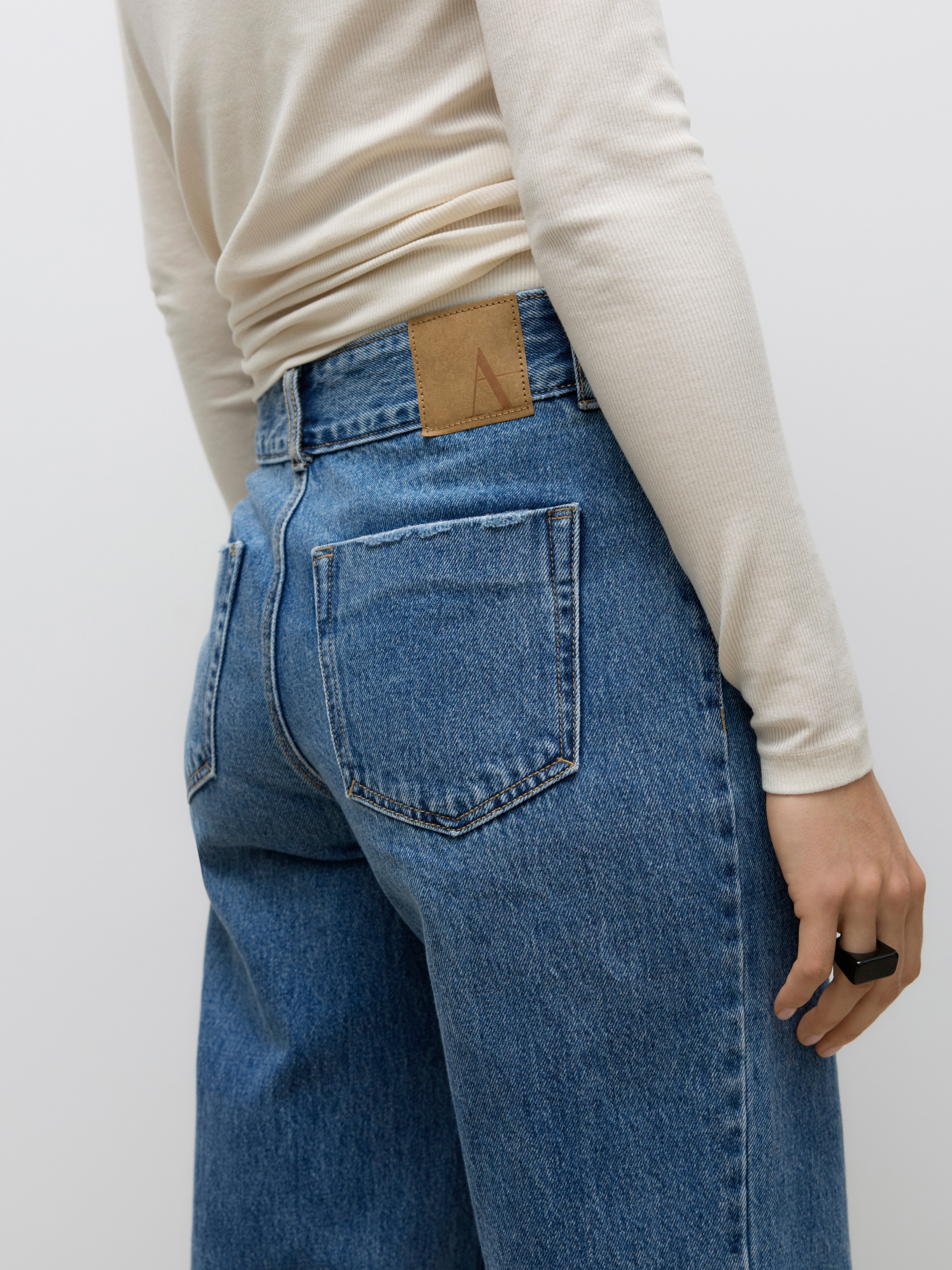 VERO MODA® AWRENA Mid rise Wide Leg Fit Jeans