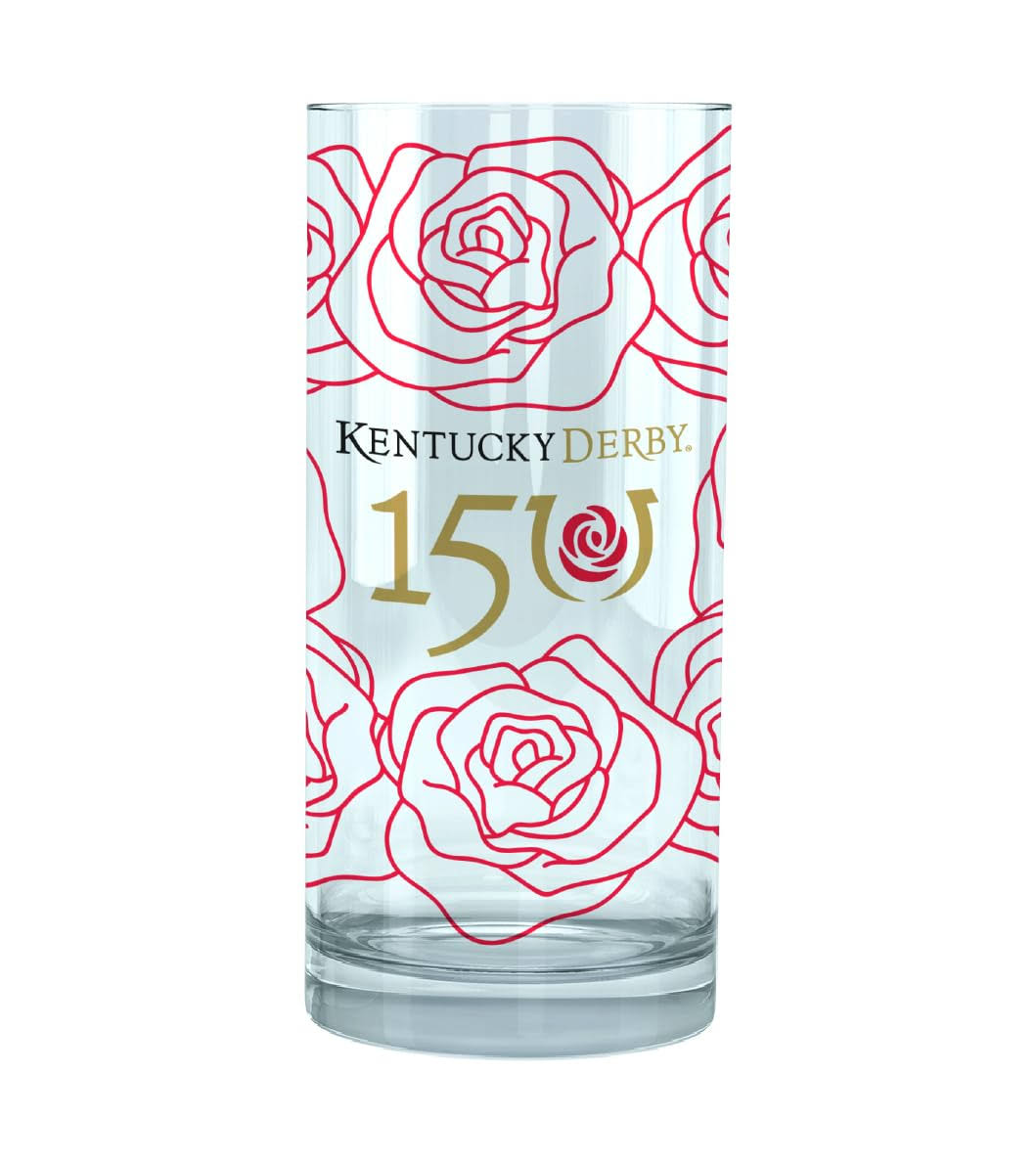 Kentucky Derby 2024 Official Mint Julep Glass (12oz) for The 150th Running of The at Churchill Downs