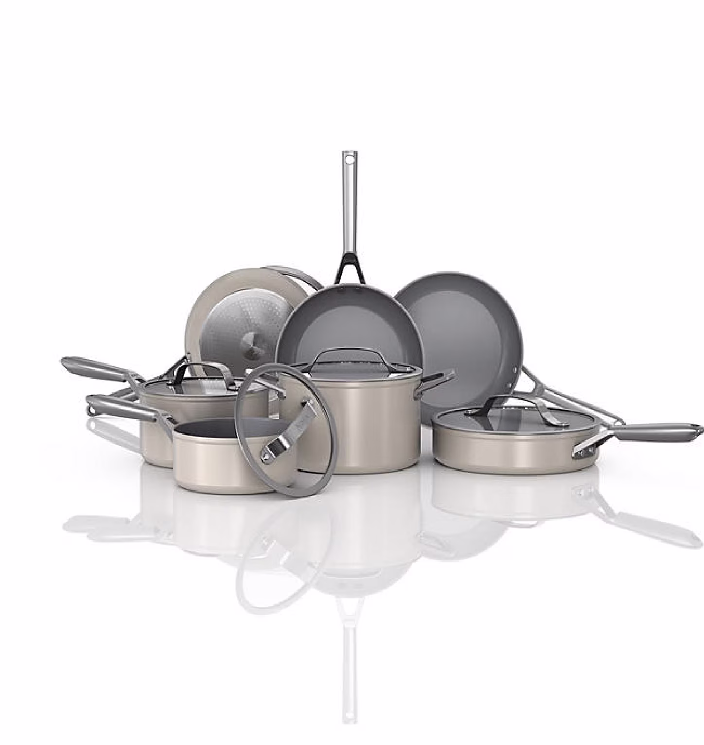 Ninja CW39012AST Neverstick Ceramic Pro 12 - Piece Cookware Set