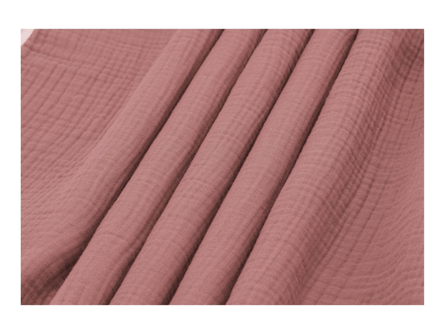 LIVARNO home Parure de lit en mousseline, 140 x 200 cm