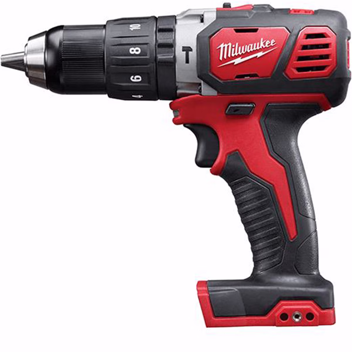 Milwaukee M18 1/2 Hammer Drill, 500 in-lbs, 18V, 0-1800 RPM, 2 Speeds