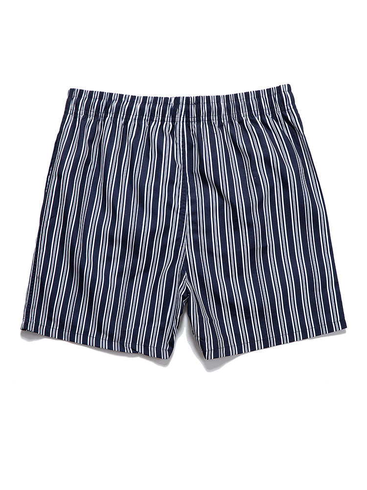 Short de bain à rayures