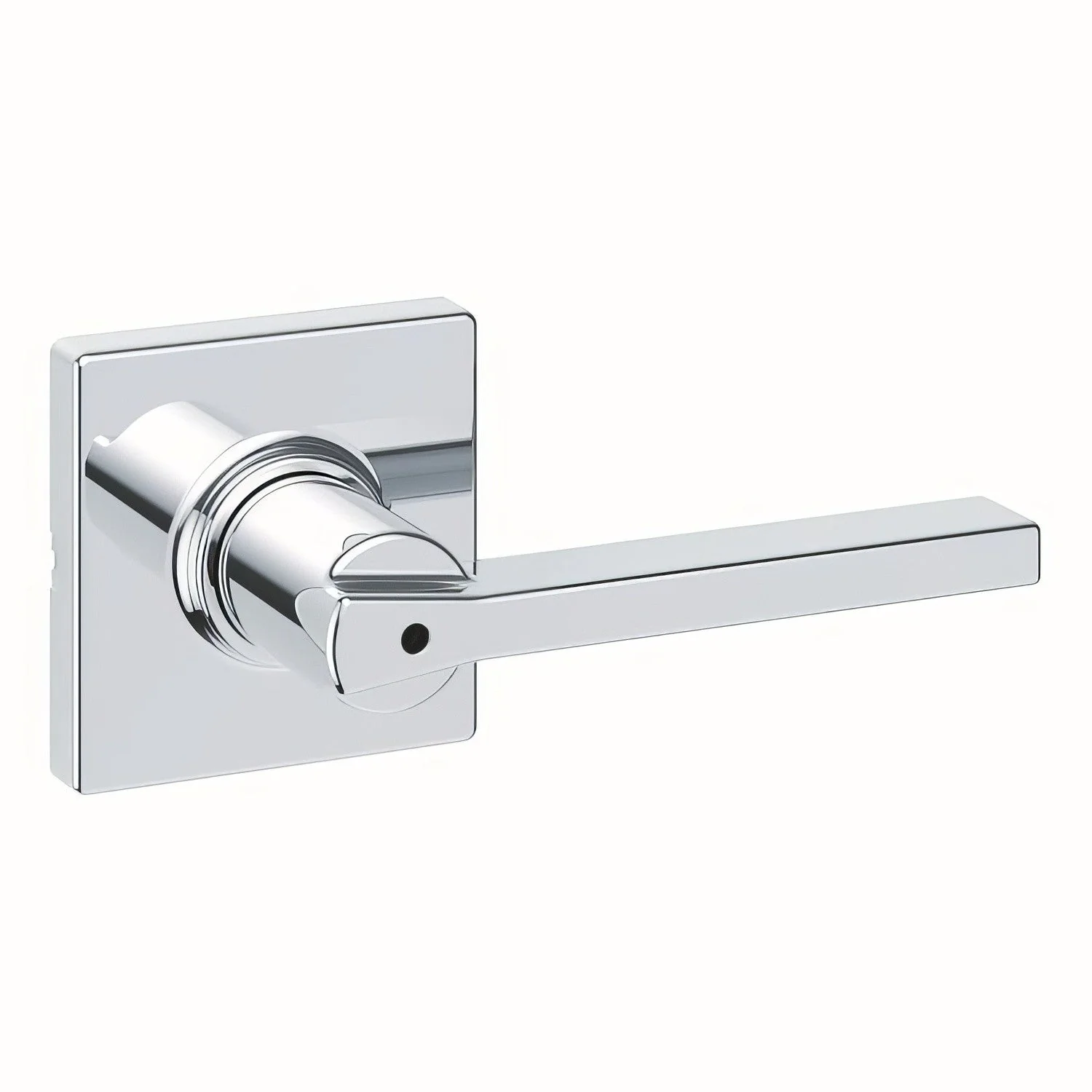 Kwikset 300CSLSQT Casey Privacy Door Lever with Square Rose - TA Screen Specialist, Inc.