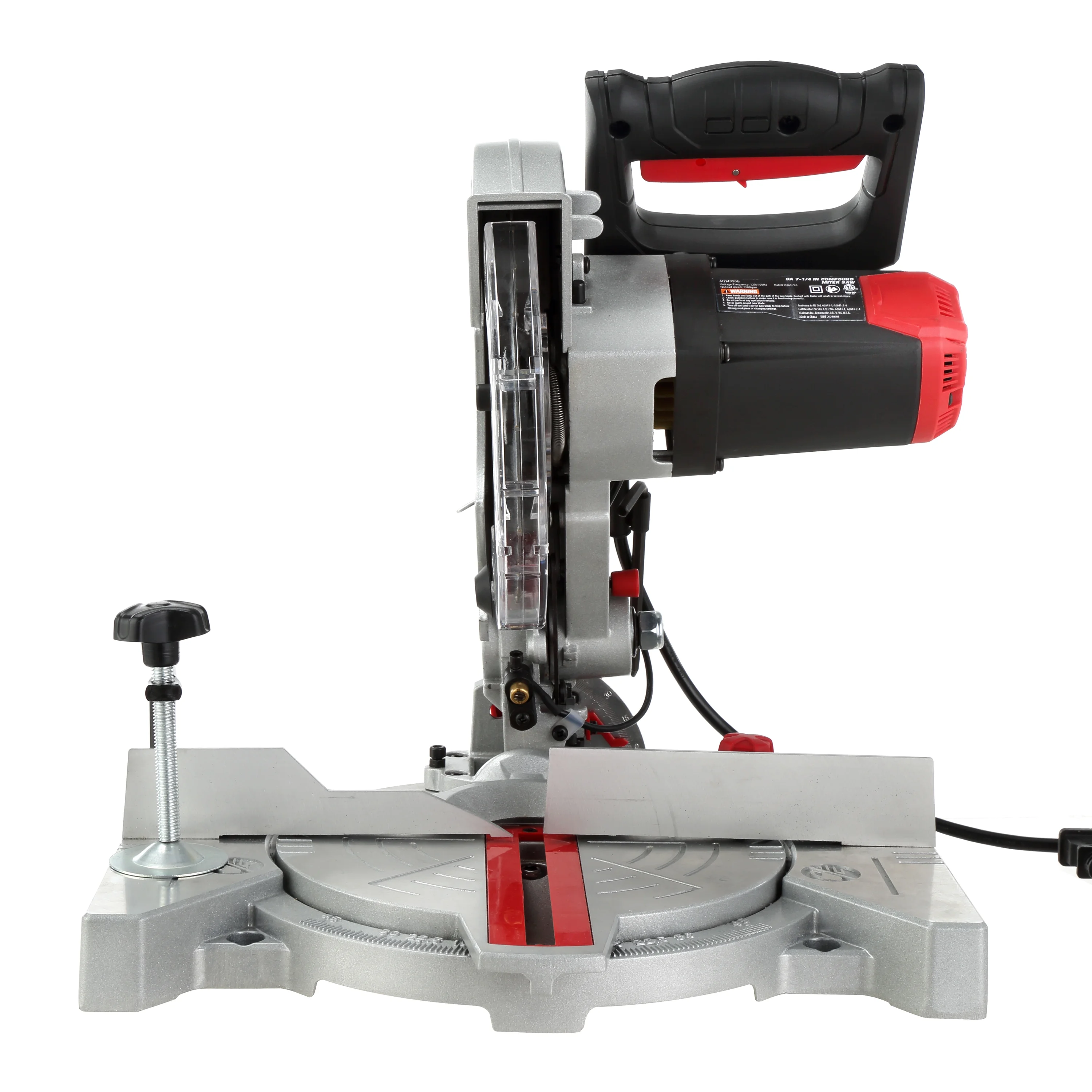 9A 7-1/4 inch Corded Compound Miter Saw, New Condition - Image 5
