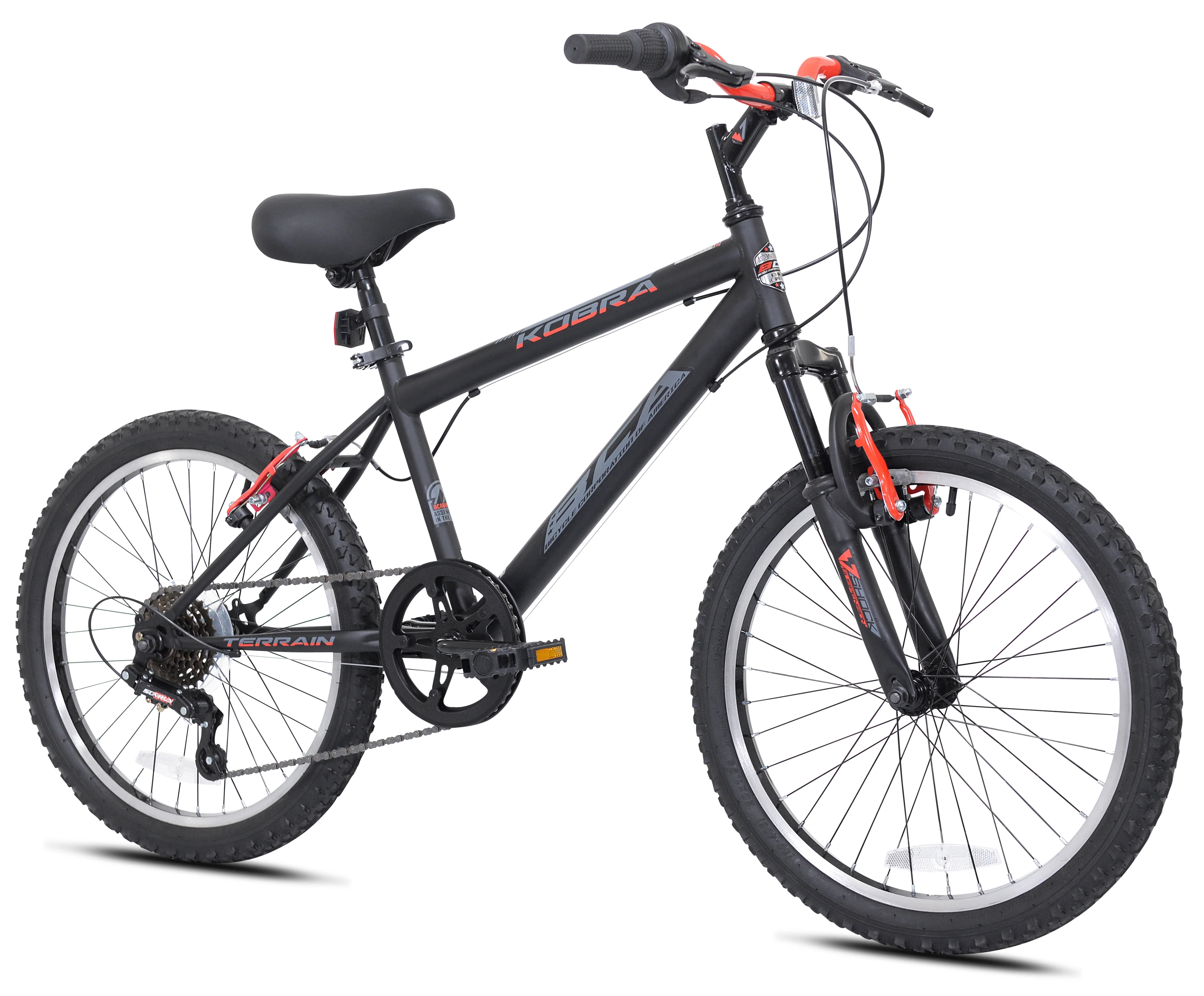 20" Kobra Bicycle, 20" Wheels, Child Ages 7-14, Black - Image 2