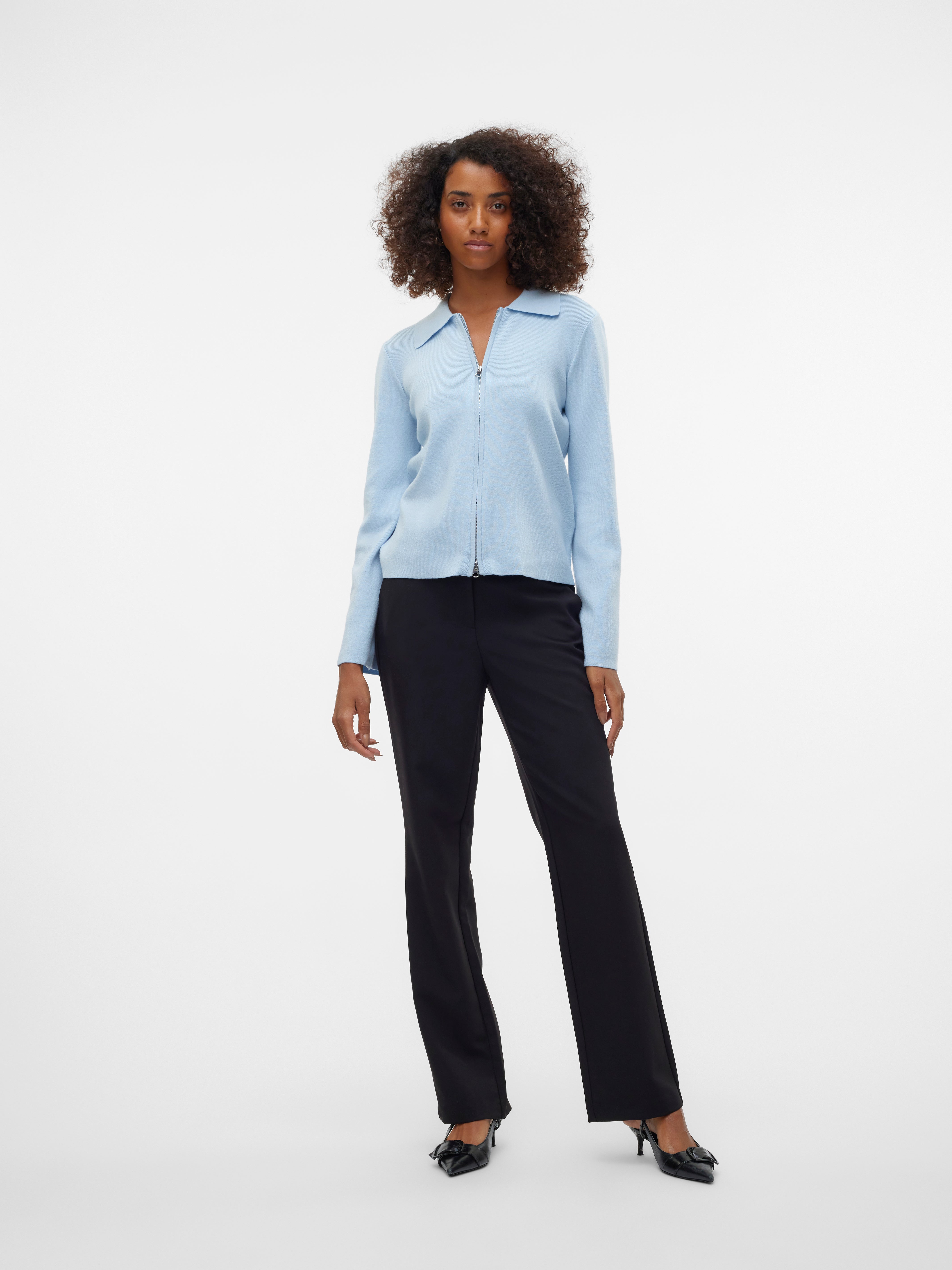 VERO MODA® VMCLAIR Mid waist Trousers