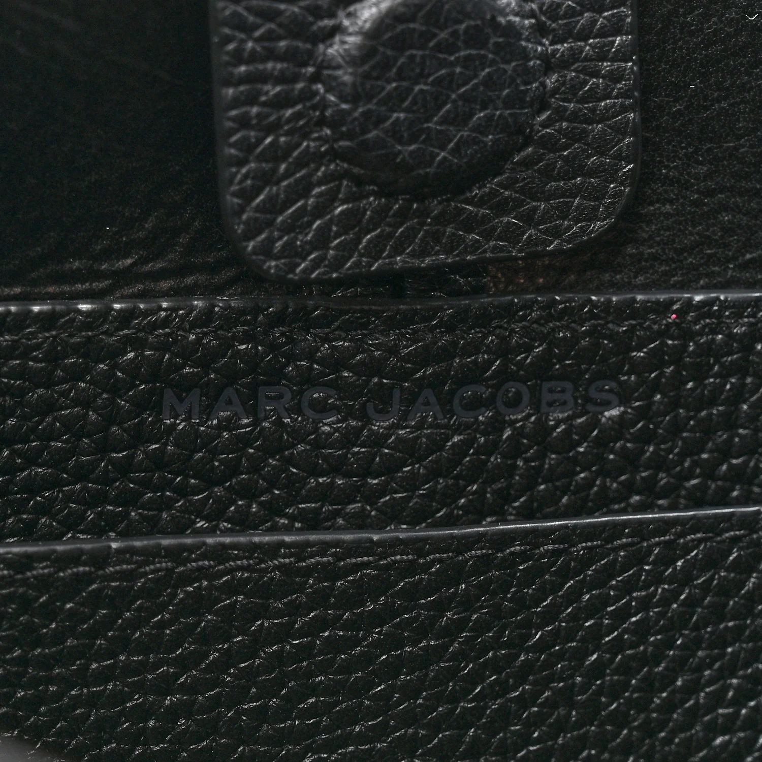 Grained Calfskin Medium The Sack Bag Black