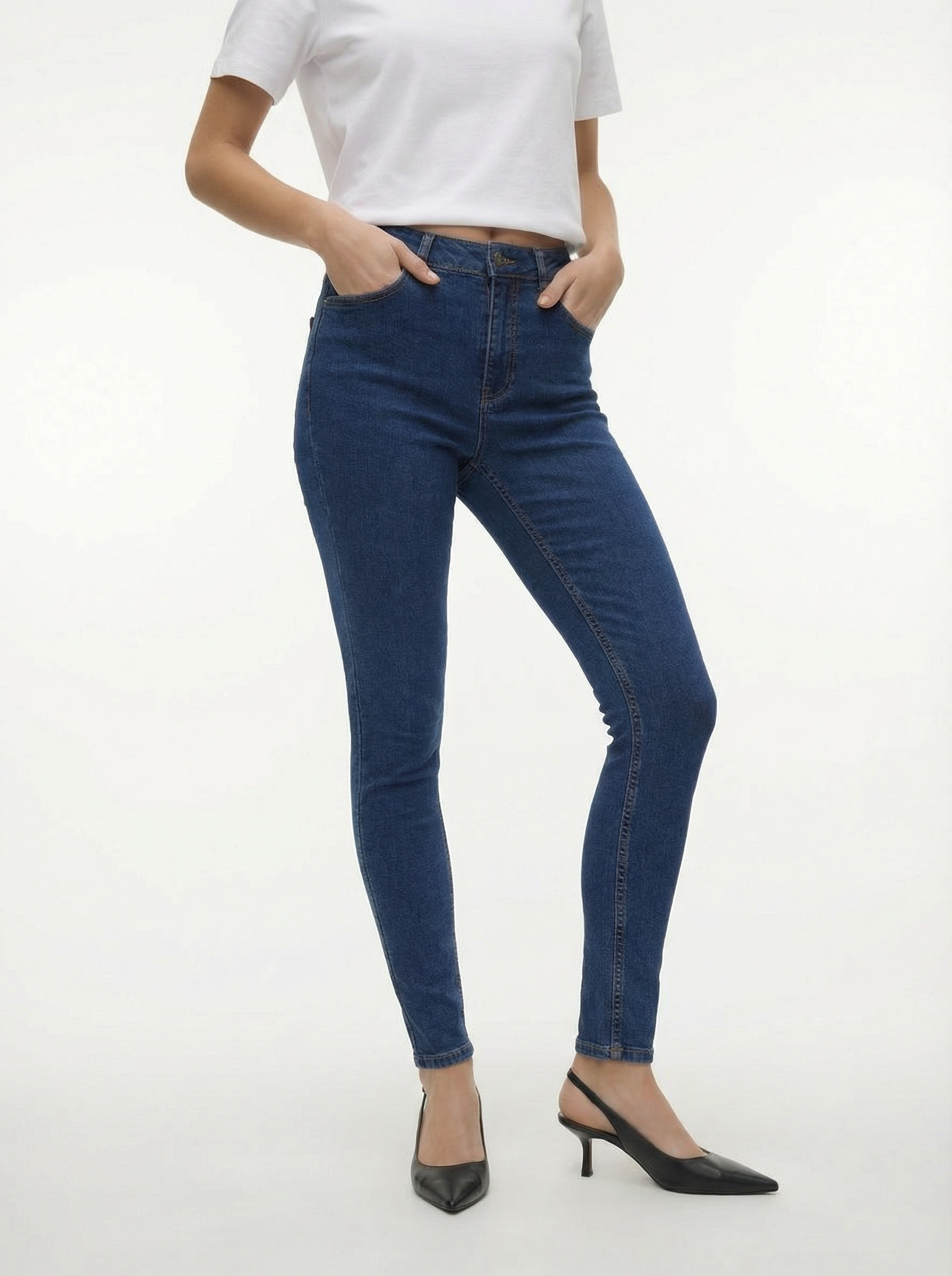 VERO MODA® TSJAMIE High rise Skinny Fit Jeans