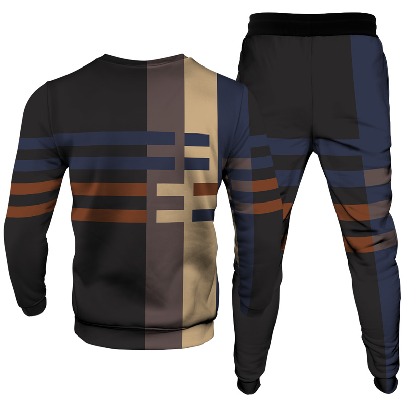 Costume imprimé décontracté pour homme 005
