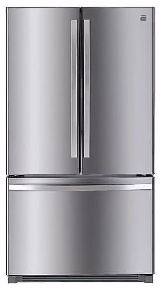 20.3 Cu. ft. Capacity Counter-Depth French Door Refrigerator and Freezer with Ice Maker, Stainless Steel