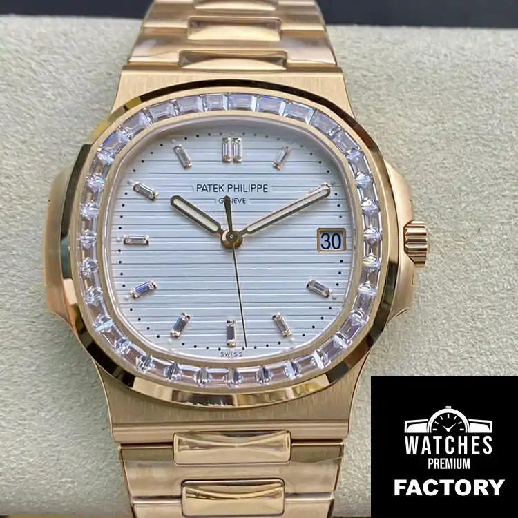 Patek Philippe Nautilus PPF Factory White Dial