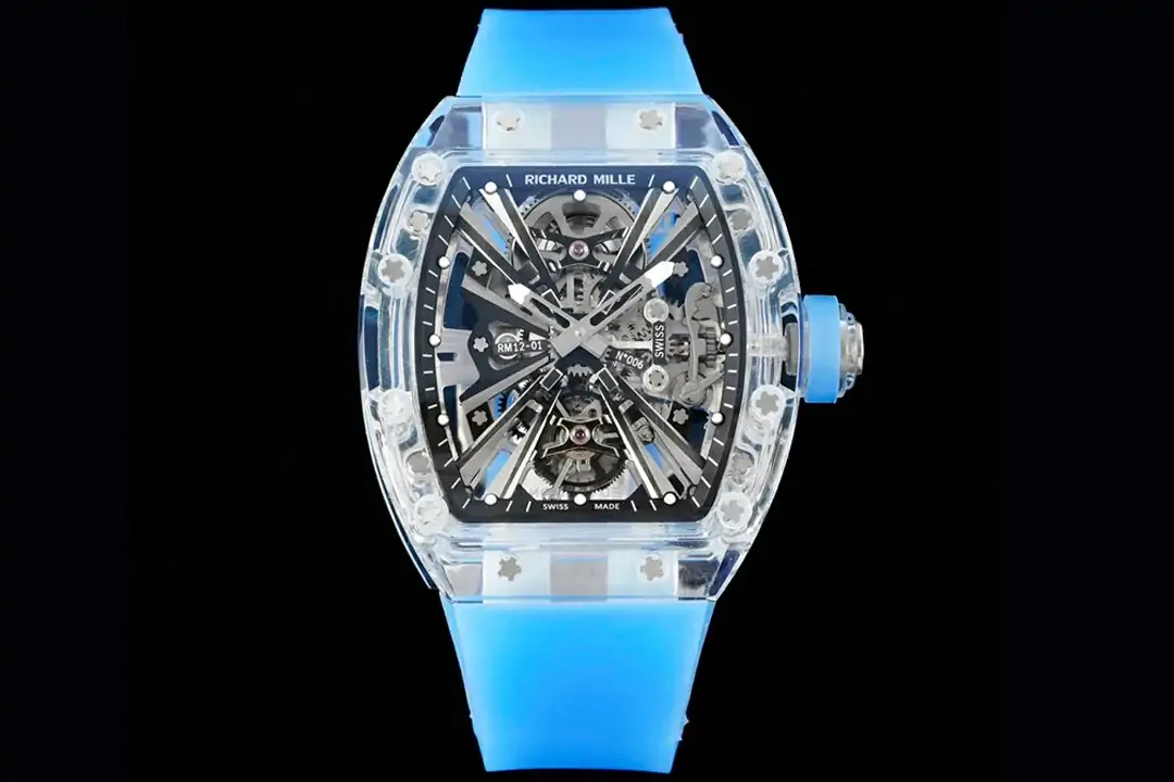 Richard Mille RM12-01 RM Factory Tourbillon Blue Strap