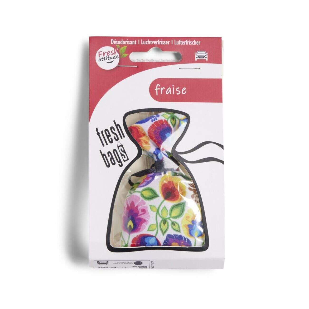 Pochette fraîcheur pour voiture Fresh bags senteur fraise