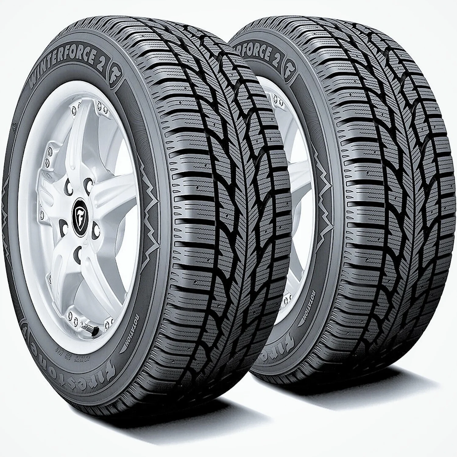 Set of 4 Winterforce 2 205/65R16 95S Winter Tires - Image 8