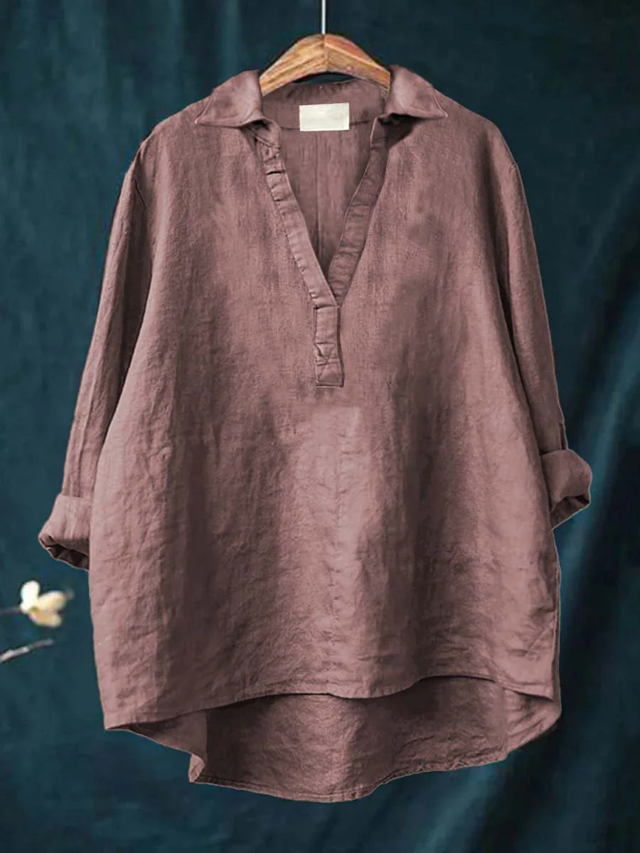 Andrea | Blouse d'été élégante Linne