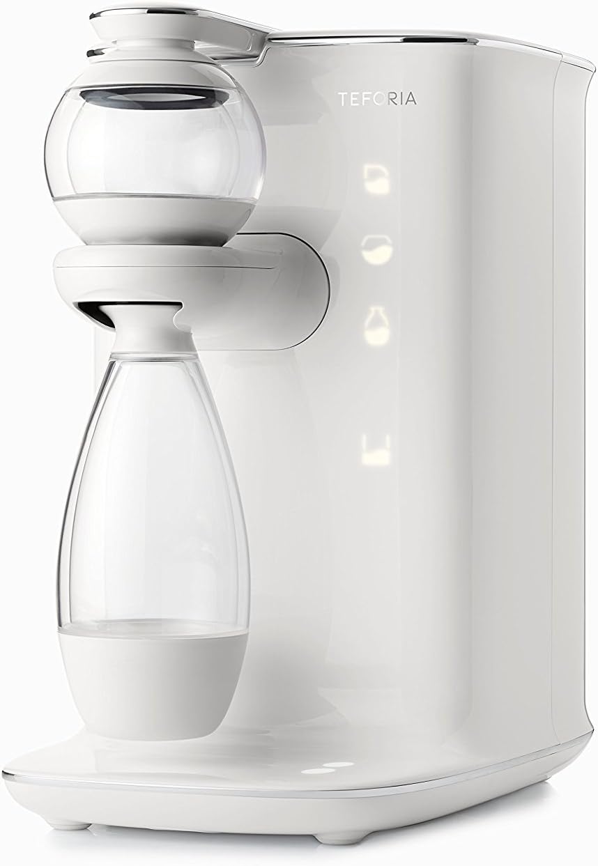 Teforia Smart Tea Infuser, Automatic Brewing System with Mobile App Control, White