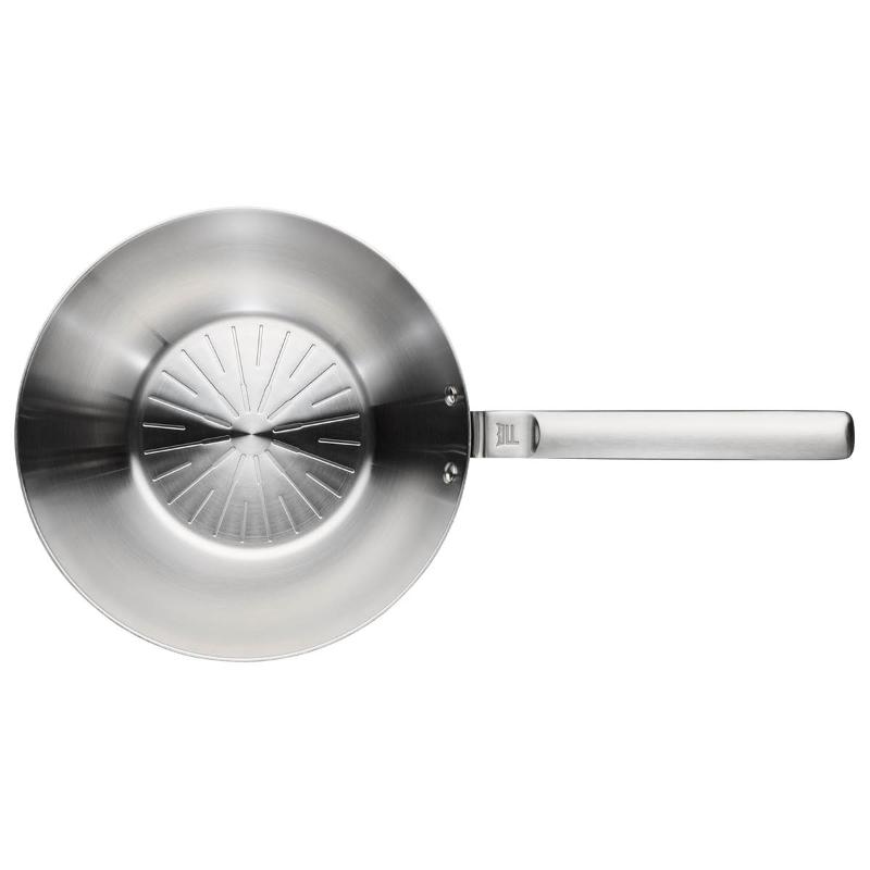Norden steel wok 28 cm ubelagt