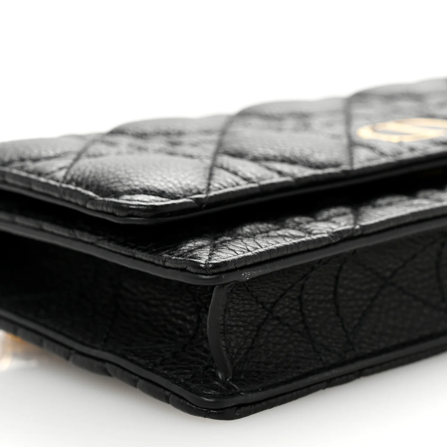 Supple Calfskin Caro Belt Bag Black